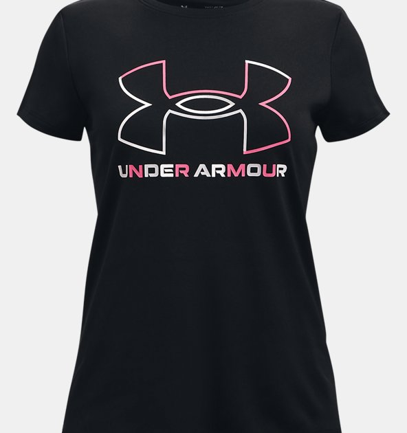 Under Armour Girls' UA Tech Big Logo Short Sleeve